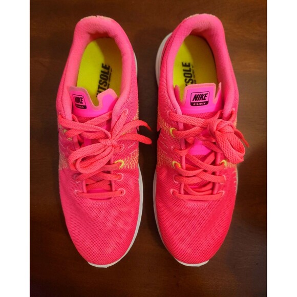 Nike Flex Fury Women's Running Shoes  8.5  Pink 705299-600  Seldom Worn Sneakers - Picture 5 of 9